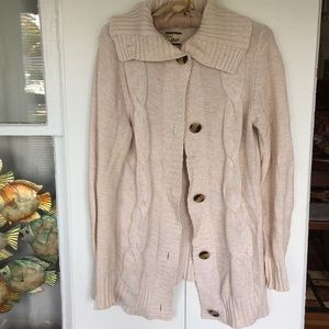 Knitted By Bass G H Bass button cardigan Sz M